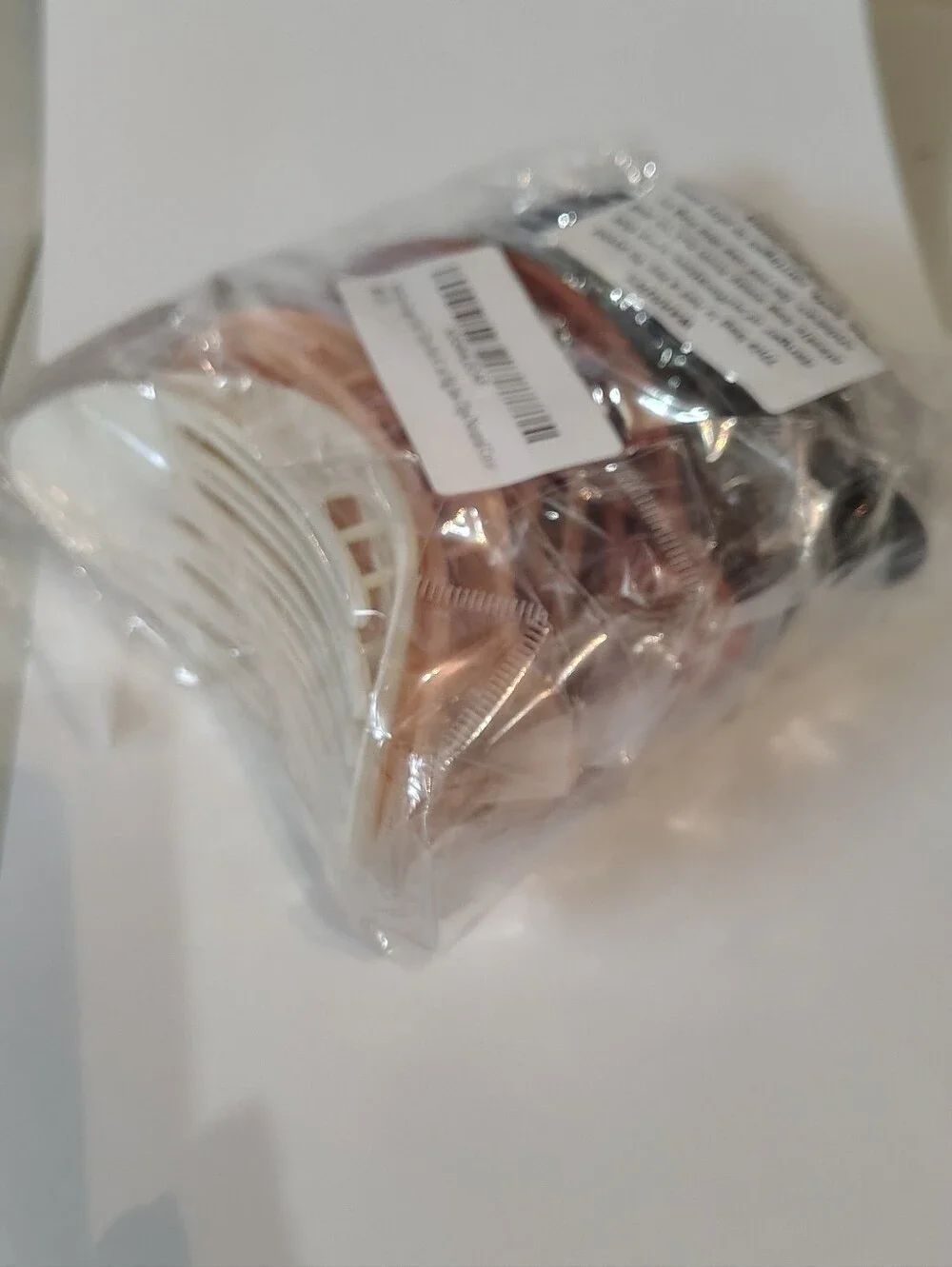 Neutral Tone Geometric Hair Clip Set of 6